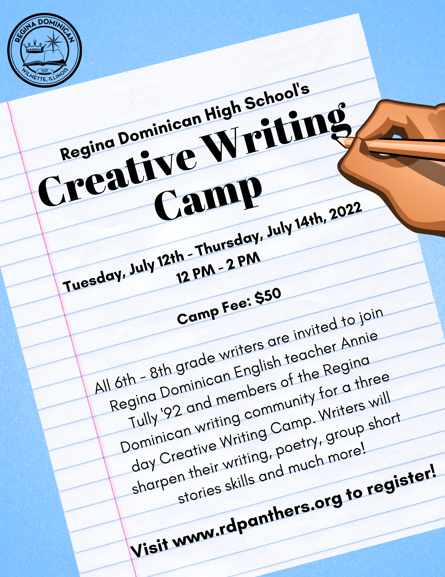 Creative Writing Camp